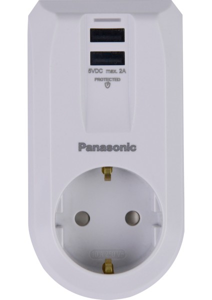 Tekli 5V/2A Çift USB Çıkışlı Emniyet Kepenkli Çocuk Korumalı Priz indirimleri