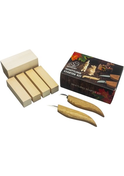 Beavercraft S16 Çip Oyma ve Yontma Bıçağı Seti, 7 Parça