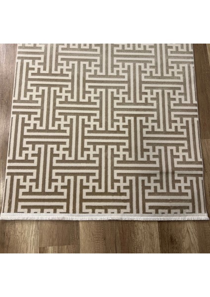 Aria 1128 Vizon Pamuk Tabanlı Modern Halı modelleri