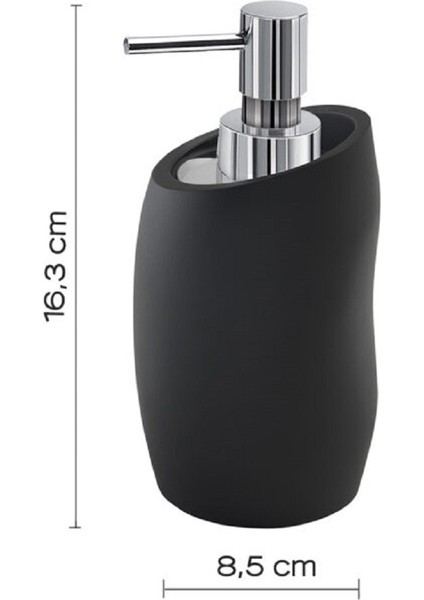Iside Sıvı Sabunluk, Tezgah Üstü - Mat Siyah modelleri