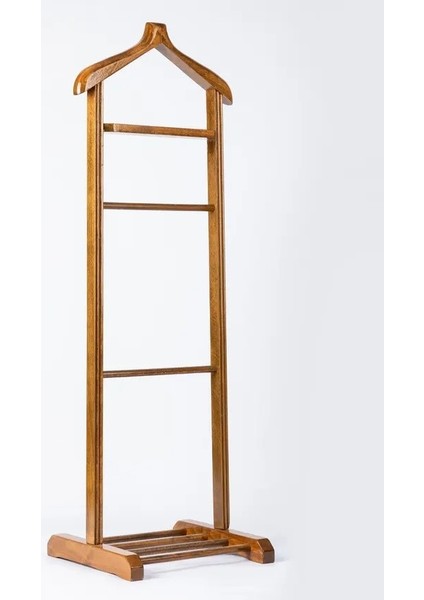 Denze Masif Ceviz Ayaklı Elbise Askılığı – Portatif Portmanto