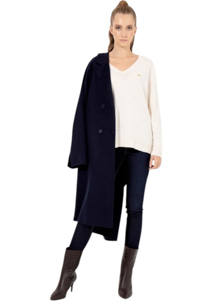 Kadın Basic V Yaka Kazak fırsatları