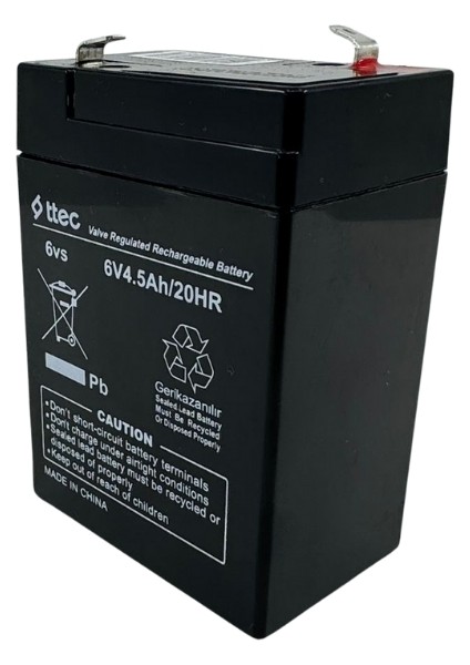 6V 4.5AH Kuru Tip Akü - Bakım Gerektirmez Agm modelleri