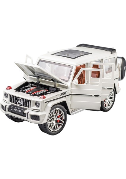 1:24 Mercedes-Benz G63 Alaşım Araba Modeli Arazi Aracı Süsü (Yurt Dışından)