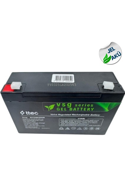 6V 12AH Jel Akü – LED Aydınlatma ve Güneş Paneli Sistemlerine Uygun fırsatları
