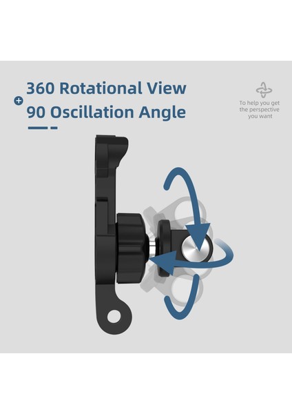 Aksiyon Kamera Sırt Çantası Montaj Kiti (Gopro, Osmo Action, INSTA360 Uyumlu) fiyatları
