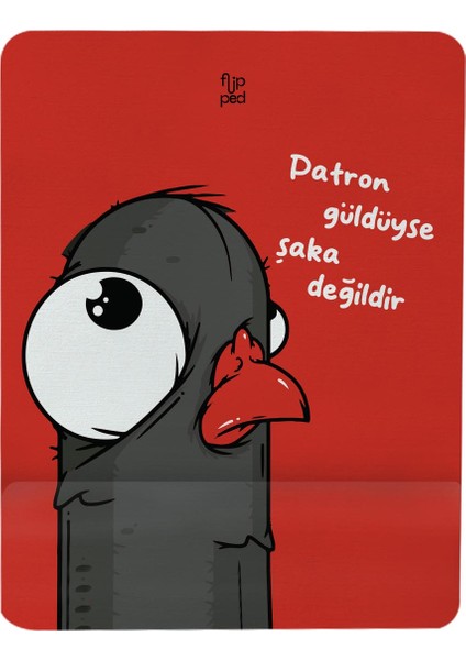 Patron Güldüyse Bilek Destekli Mousepad