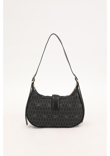 Siyah Kadın El ve Omuz Çantası 930211 modelleri