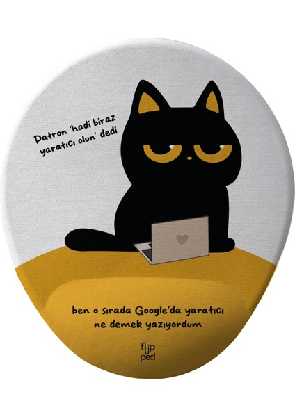 Yaratıcı Olun Bilek Destekli Mousepad