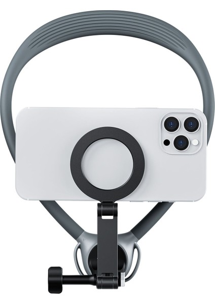 Aksiyon Kamera ve Manyetik Telefonlar Ile Uyumlu Boyun Askısı - Gri (2in1) fiyatları