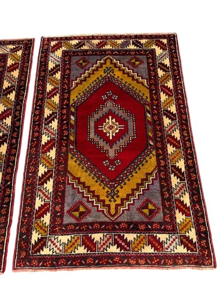 El Dokuma Sıfır Çift Ortaköy Halısı 108X165 Kök Boya Yün Halı fiyatları