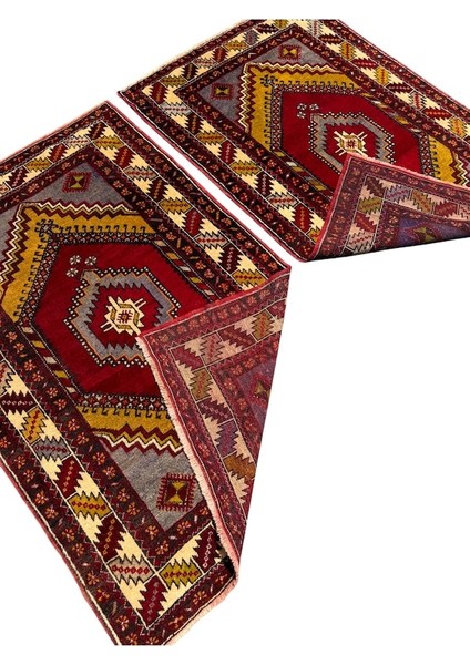 El Dokuma Sıfır Çift Ortaköy Halısı 108X165 Kök Boya Yün Halı indirimleri