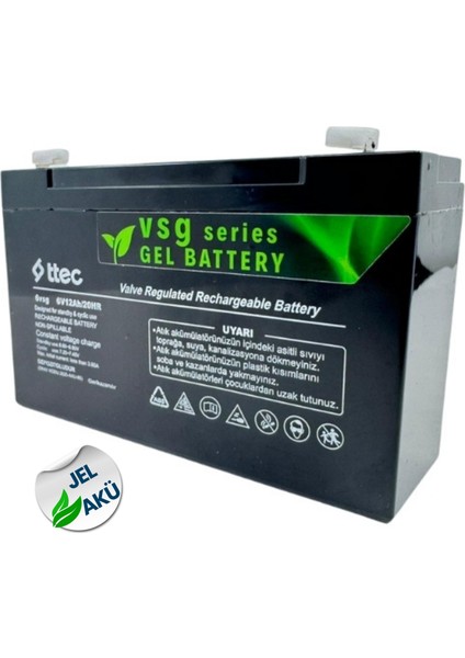 6 Volt 12 Amper Jeep Motor Oyuncak Araba Aküsü 6V 12AH Jel Akü indirimleri