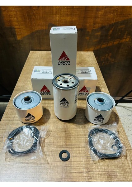 Massey Ferguson 135-148-240 Uyumlu Yağ-Mazot Filitre Bakım Seti Agco Parts modelleri