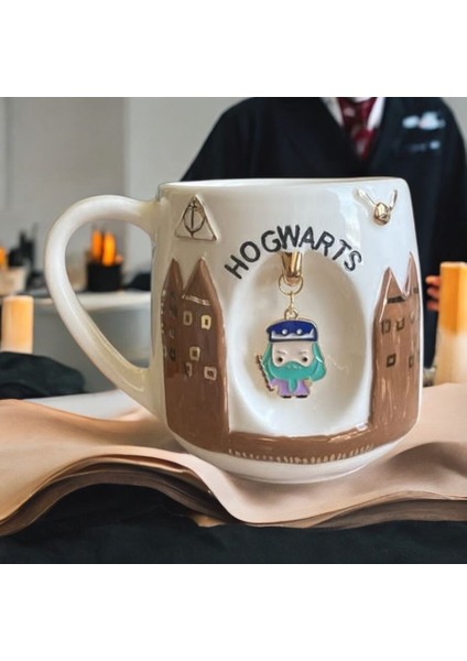 El Yapımı Dumbldore Seramik Kupa