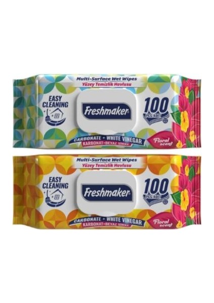 Yüzey Temizlik Havlusu 100 Yaprak x 2 Adet