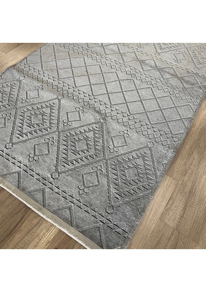 Fresh Cool 405 Yıkanabilir Gri Modern Halı modelleri