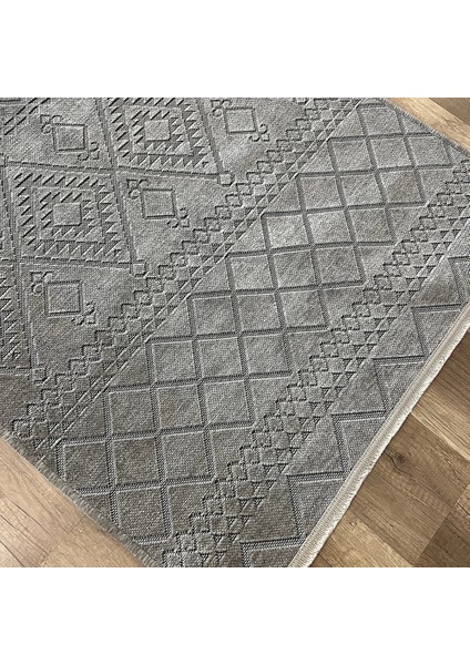 Fresh Cool 405 Yıkanabilir Gri Modern Halı fırsatları