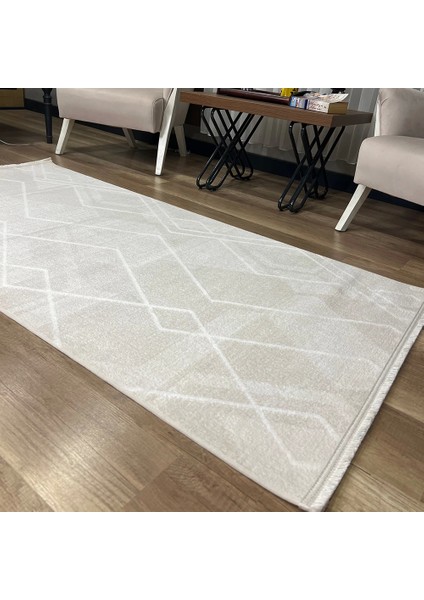 Aria 1127 Krem Pamuk Tabanlı Modern Halı indirimleri