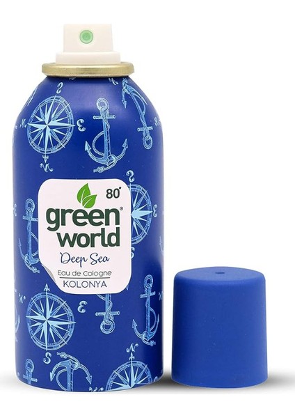 Aerosol Sprey Kolonya 12'li Set 12x150 ml - Deep Sea modelleri