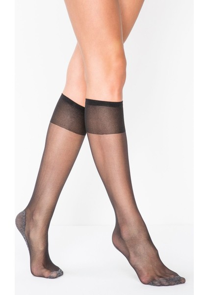 Konfor Siyah Pantolon Çorabı