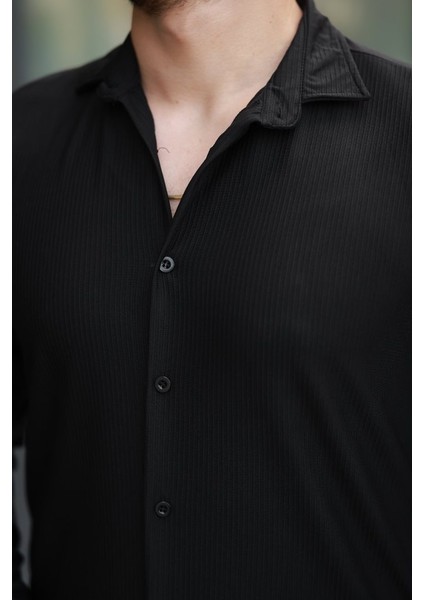 Erkek Fitilli Uzun Kollu Gömlek modelleri