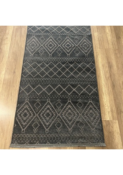 Fresh Cool 405 Yıkanabilir Antrasit Modern Halı