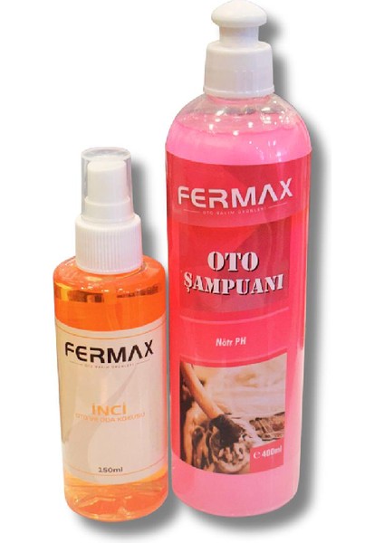 Oto Şampuan ve Fermax Koku (Inci)