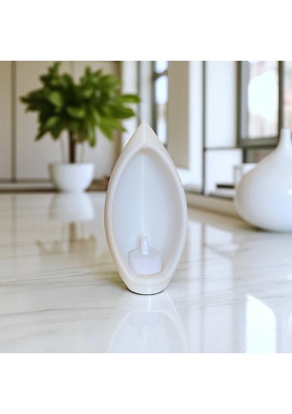 Dekoratif LED Mumluk | 3D Baskı Minimalist Gece Lambası fiyatları