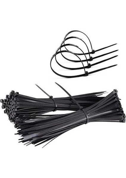 Siyah Kablo Bağı 3,6X370 Siyah Kablo Bağı