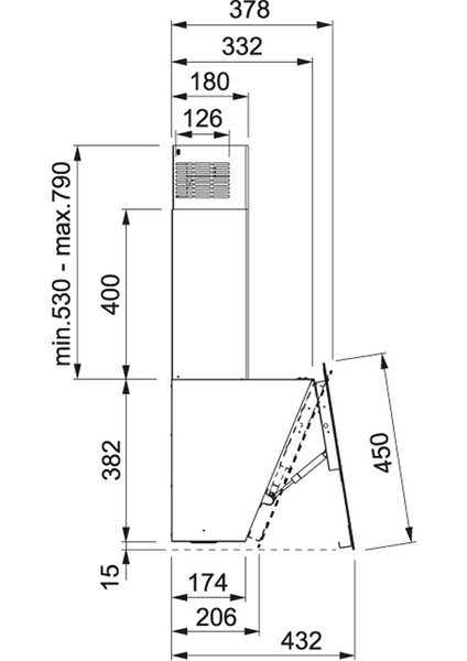 Davlumbaz Fpj 615 V Wh A / 600 110.0361.903 fiyatları