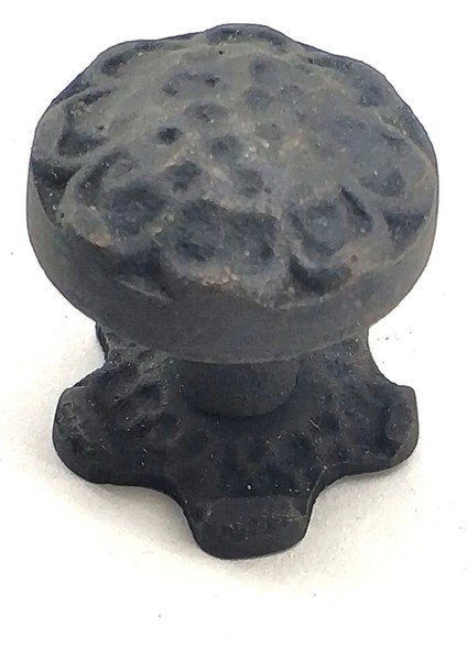 Antika Tarz Dekoratif Pirinç Anıt Mobilya, Çekmece Düğme - 25 Mm, Oksit