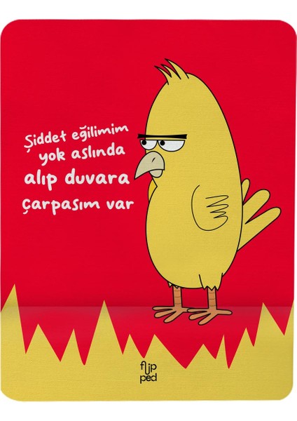Çarpasım Var Bilek Destekli Mousepad