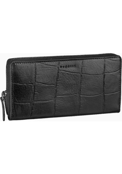 Bugattı Nevio Kadın Deri Fermuarlı Cüzdan Uzun Tasarım, Rfıd Korumalı, Şık ve Güvenli