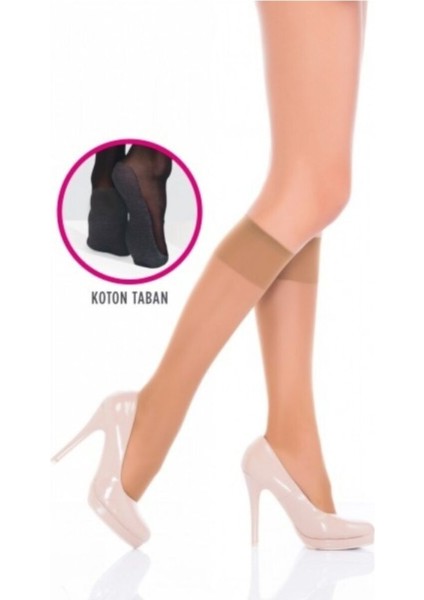 Ten Rengi Konfor Pantolon Çorabı