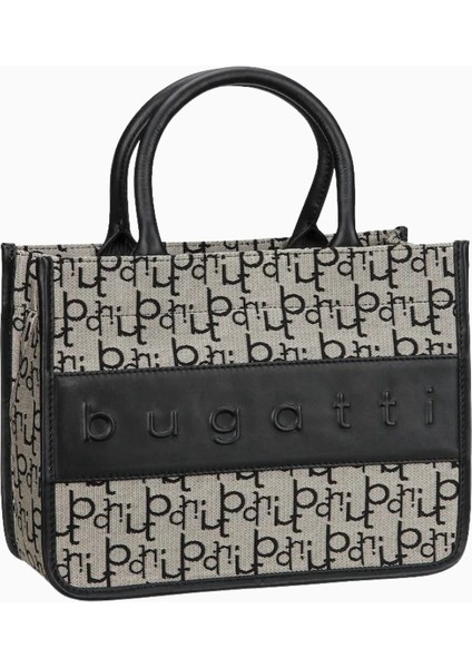 Bugattı Elea Siyah Tote Çanta Deri Detaylı, Ayarlanabilir Askılı, Şık ve Geniş Tasarım fiyatları