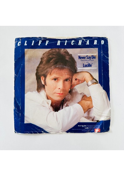 Cliff Richard – Never Say Die (Give A Little Bit More) Dönem Baskı 45 Lik Plak fiyatları