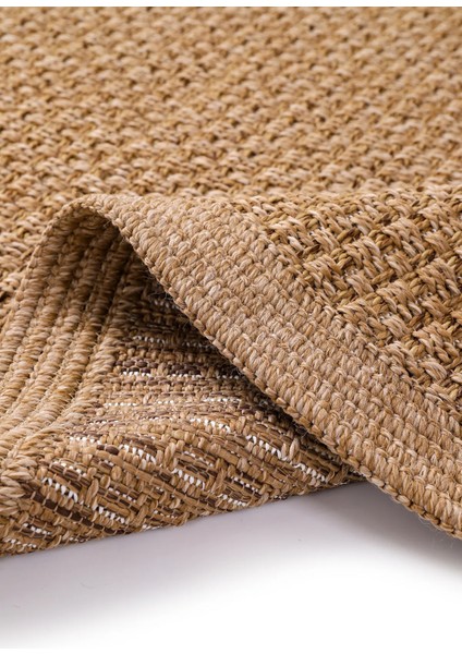 Boho 05 Naturel Oval Jüt Halı Yolluk Jüt Taban Jüt Kilim Hasır Halı Otantik Bohem Halı fırsatları