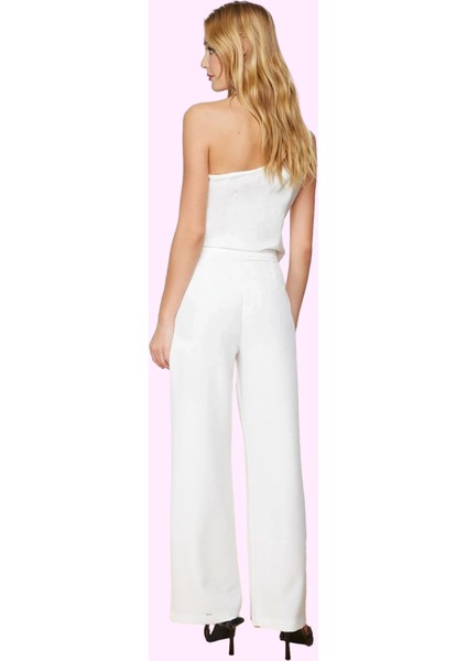 Kadın Wide Leg Pantolon Dokuma Kumaş Normal Bel Regular Boy Günlük Şıklık Kaliteli Malzeme modelleri