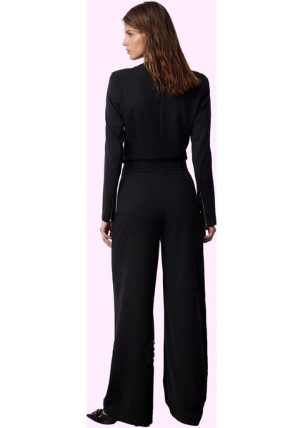 Kadın Geniş Paça Yüksek Bel Dokuma Pantolon Pamuklu Iş ve Günlük Yaz Aylarının Vazgeçilmezi modelleri