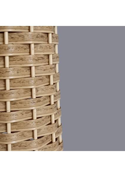 Hesya Rattan Hasır Abajur modelleri