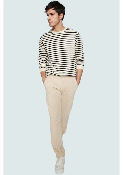 Erkek Regular Fit Chino Gabardin Pantolon Pamuklu Günlük Kombinler Için Yaz Aylarının Vazgeçilmezi modelleri