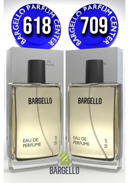 Parfüm 618 Erkek Oriental 50 Ml + 709 Erkek Oriental 50 Ml Edp