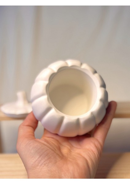 Balkabağı Seramik Kutu – Boyamaya Hazır El Yapımı Dekoratif Obje fiyatları