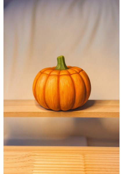 Balkabağı Seramik Kutu – Boyamaya Hazır El Yapımı Dekoratif Obje fırsatları