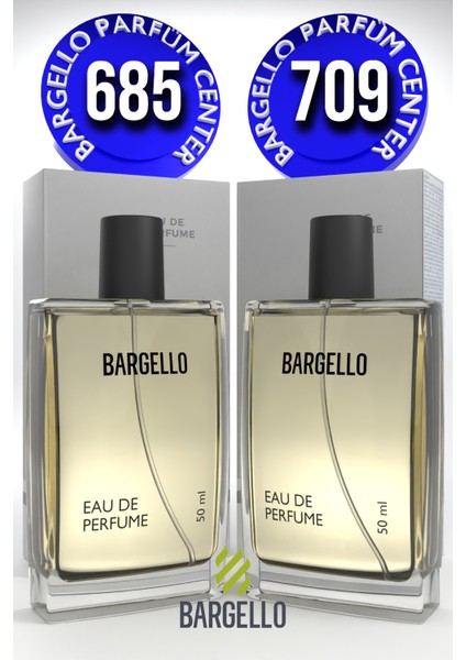 Parfüm 685 Erkek Fresh 50 Ml + 709 Erkek Oriental 50 Ml Edp