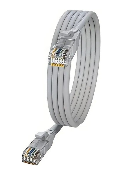 3 Metre Cat6 Internet Kablosu Ethernet Utp Patch High Speed Açık Gri (3 Metre) fiyatları