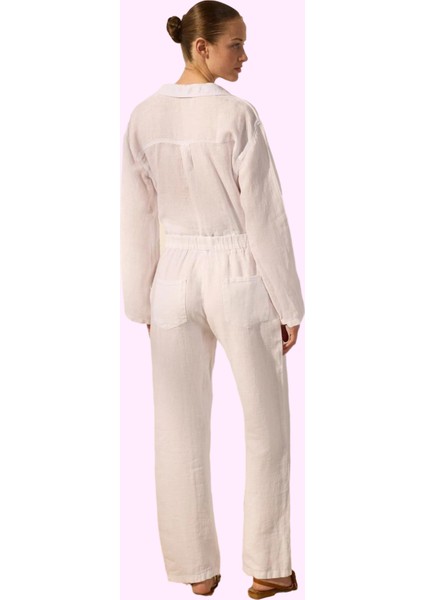 Kadın Yüksek Bel Geniş Paça Keten Pantolon Yaz Aylarının Vazgeçilmezi Stilin Buluştuğu Yer fiyatları