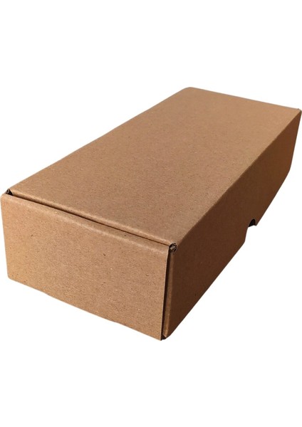 22X9X5 - 25 Adet Kilitli E-Ticaret Kargo Kutusu | Kraft Kutu