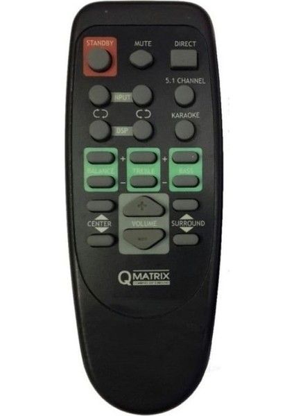 Sunny Qmatrix Rct-400 Uyumlu Ses Sistemi Kumandası